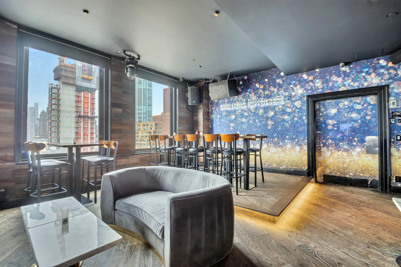230 Fifth Rooftop - indoor penthouse lounge