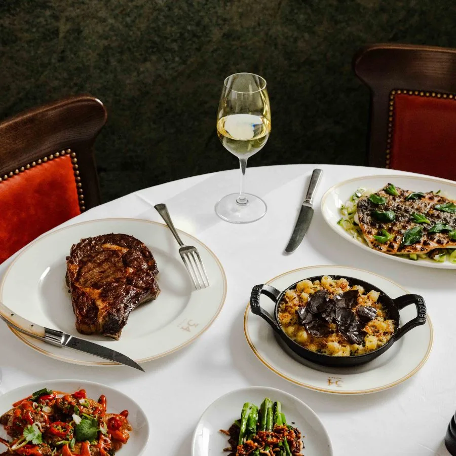 34 Mayfair - open kitchen grill