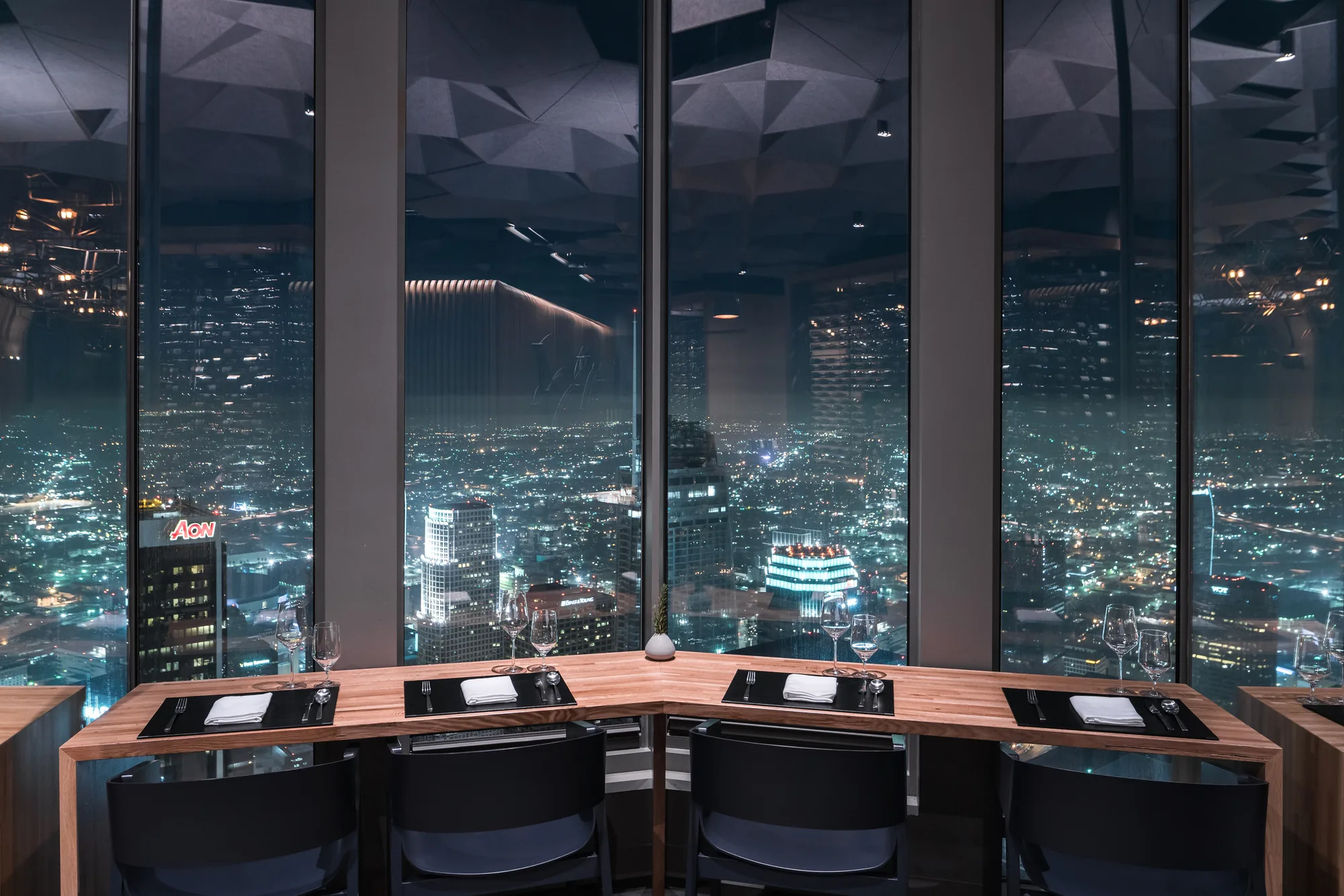 71above - dining room night