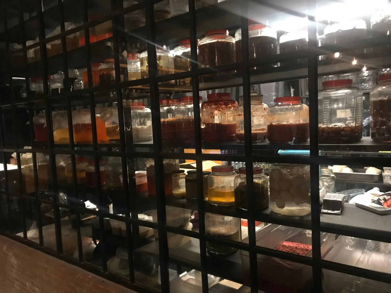 80/20 - fermentation jar wall