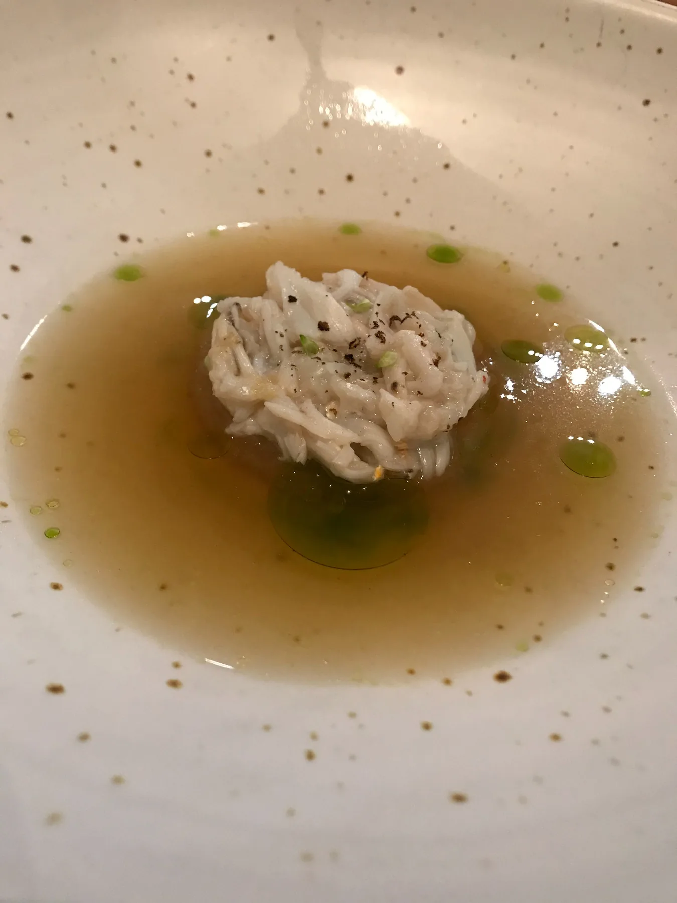 80/20 - crab in broth