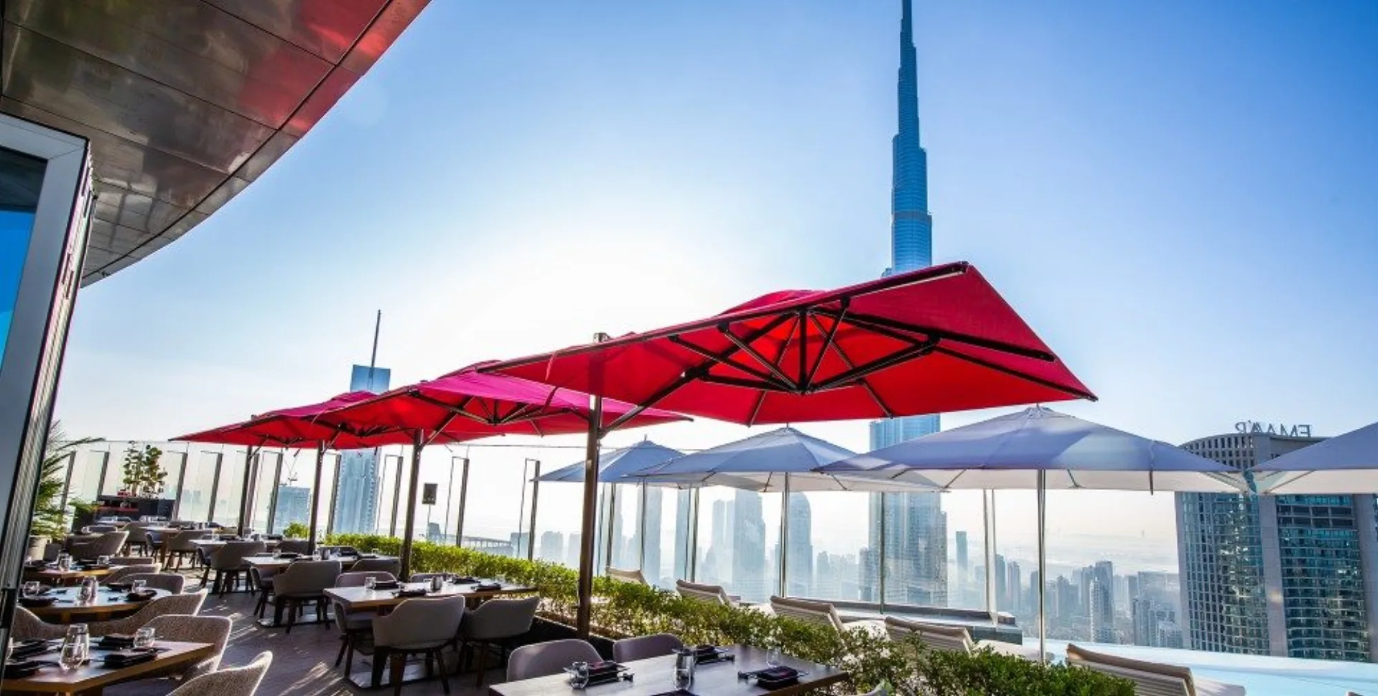 Alto 54 SkyPool - rooftop dining burj