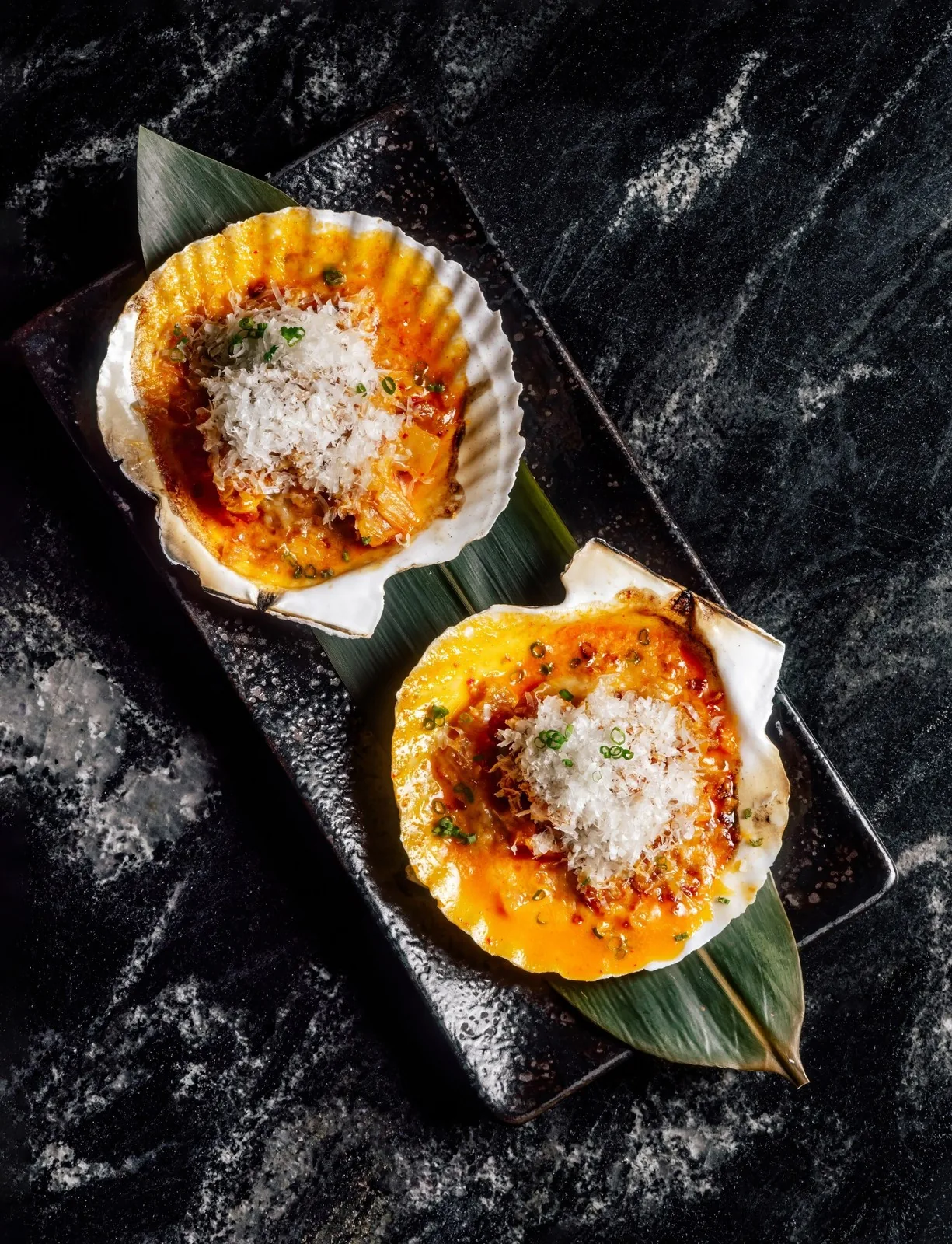 Akira Back Bangkok - baked scallops