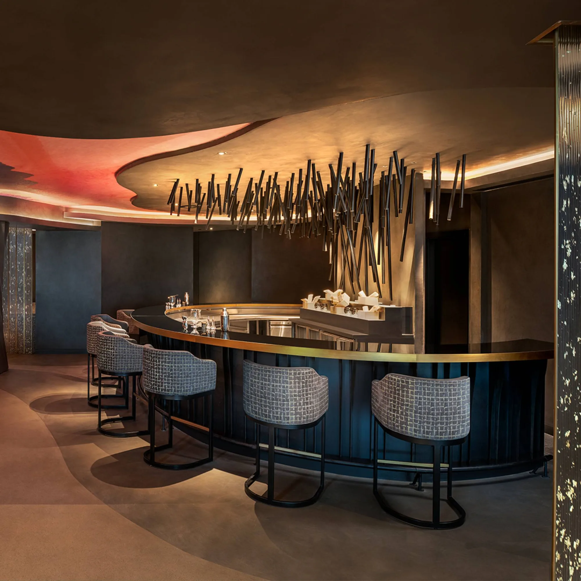 Akira Back - reed ceiling bar