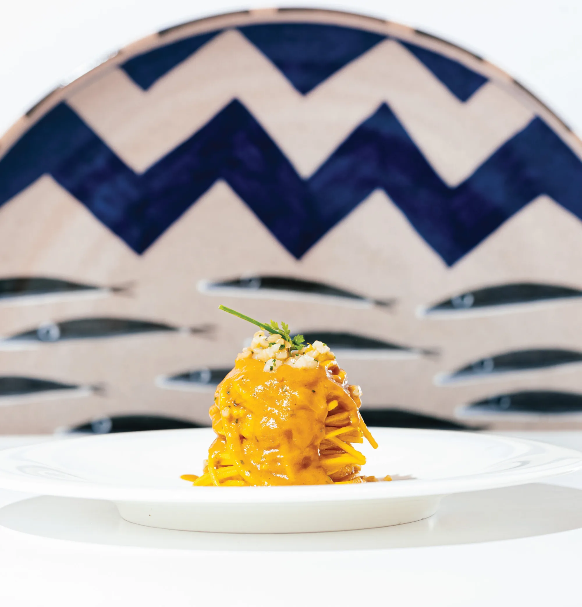 Alici - saffron risotto