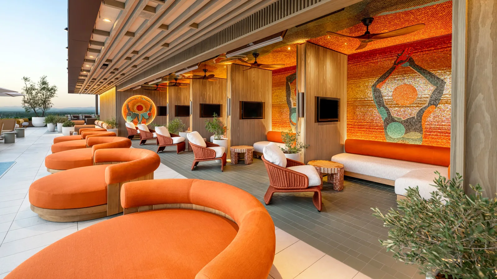 Allegra Rooftop Pool & Social Club - lounge