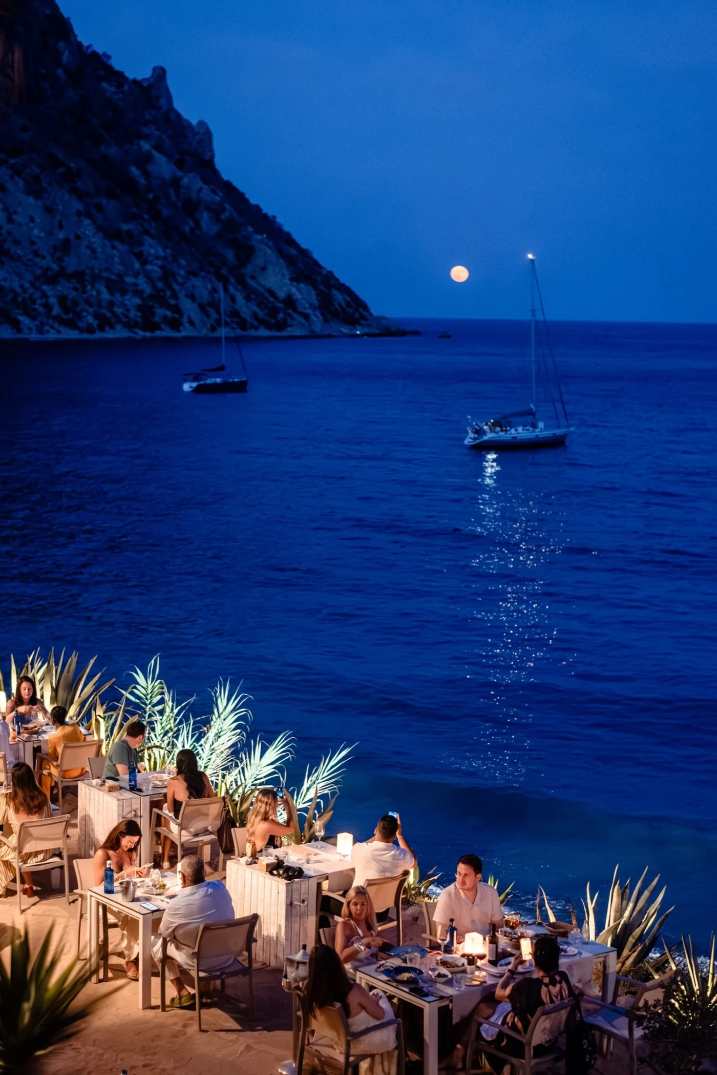 Amante Ibiza - sunset terrace