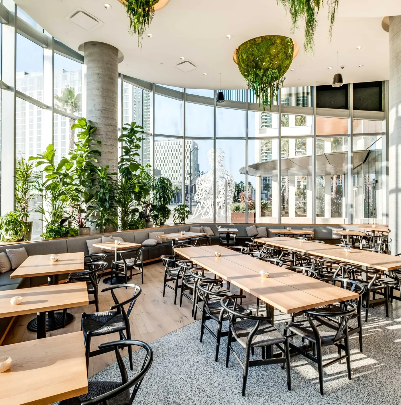 Animae - dining room garden