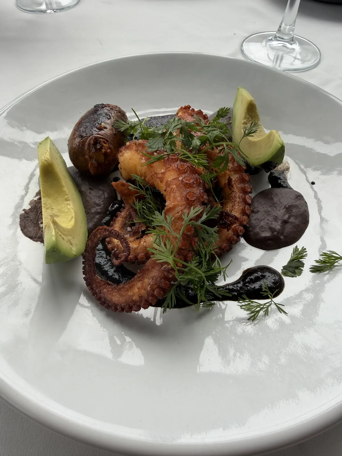 Arango - dish grilled octopus