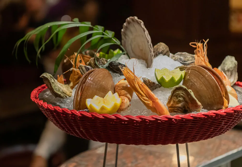 Au Pied de Cochon - plateau de fruits de mer