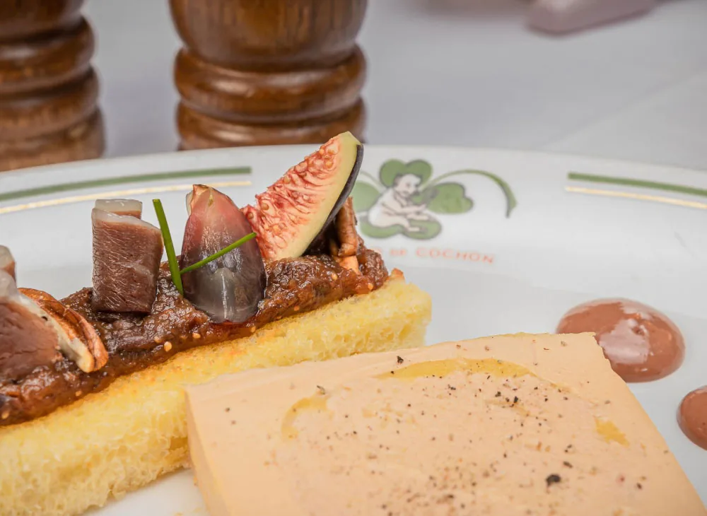 Au Pied de Cochon - duck foie gras terrine