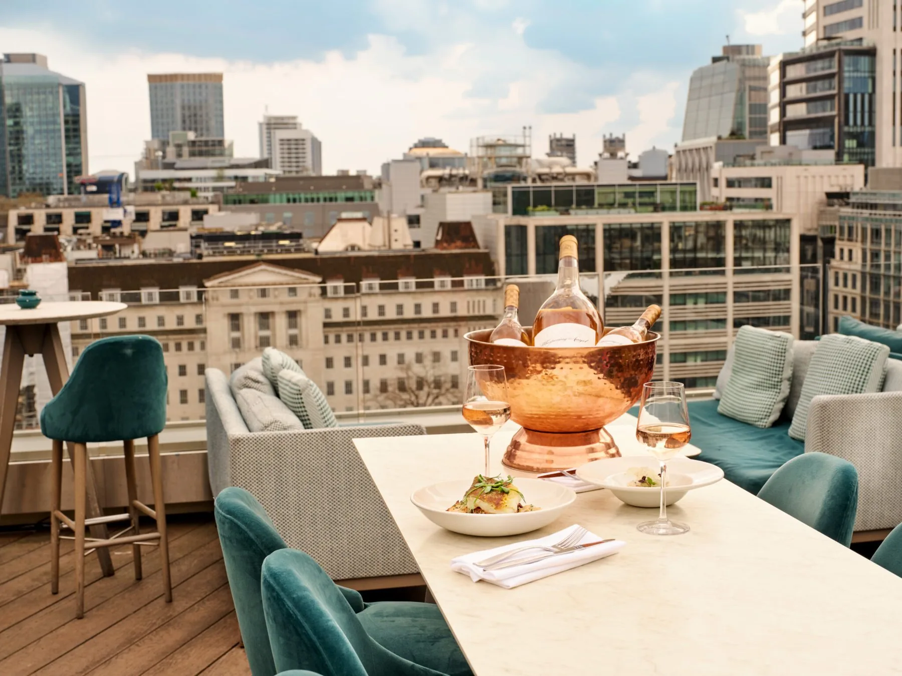 Aviary - rooftop bar in London