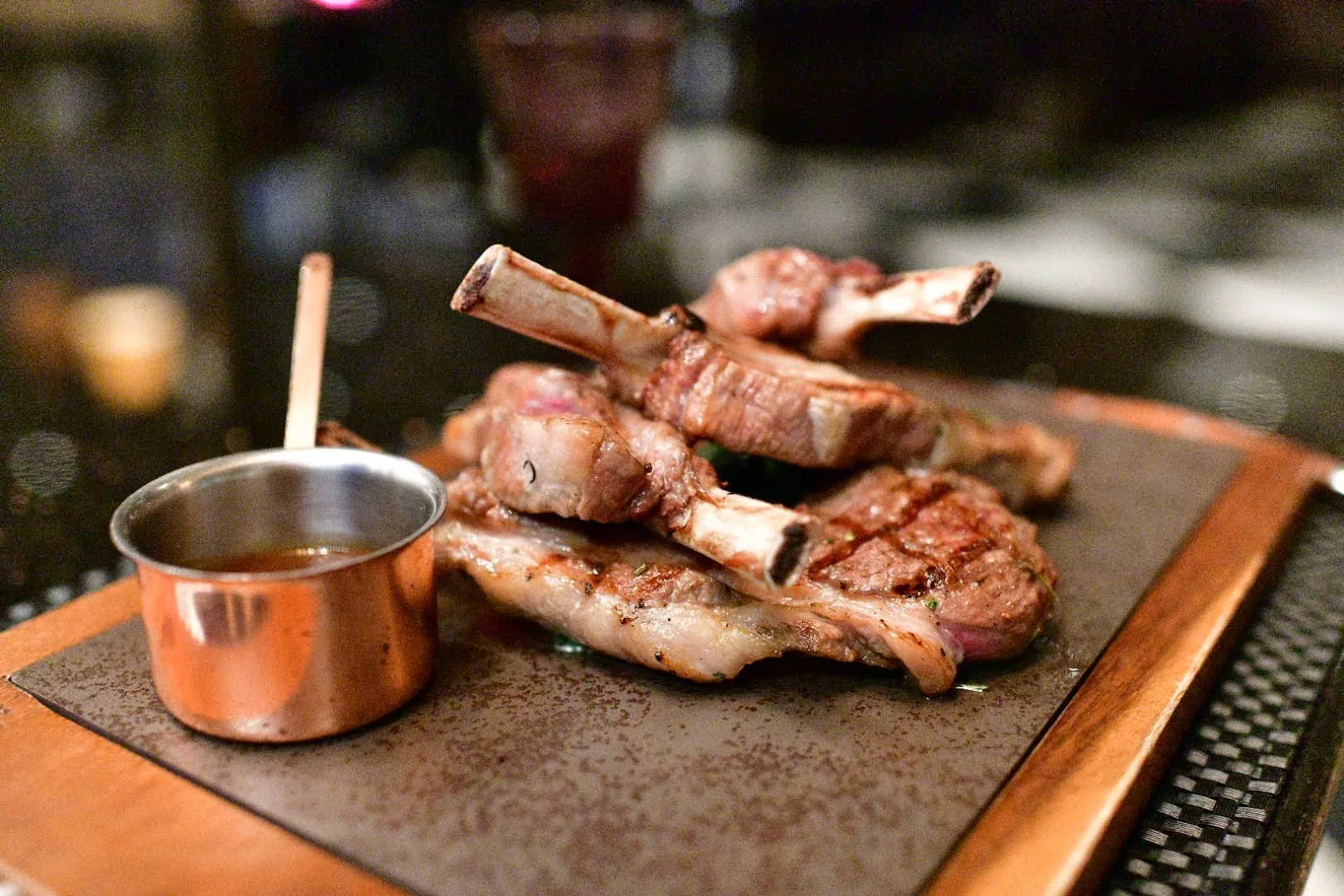 Babette's The Steakhouse - grilled lamb chops