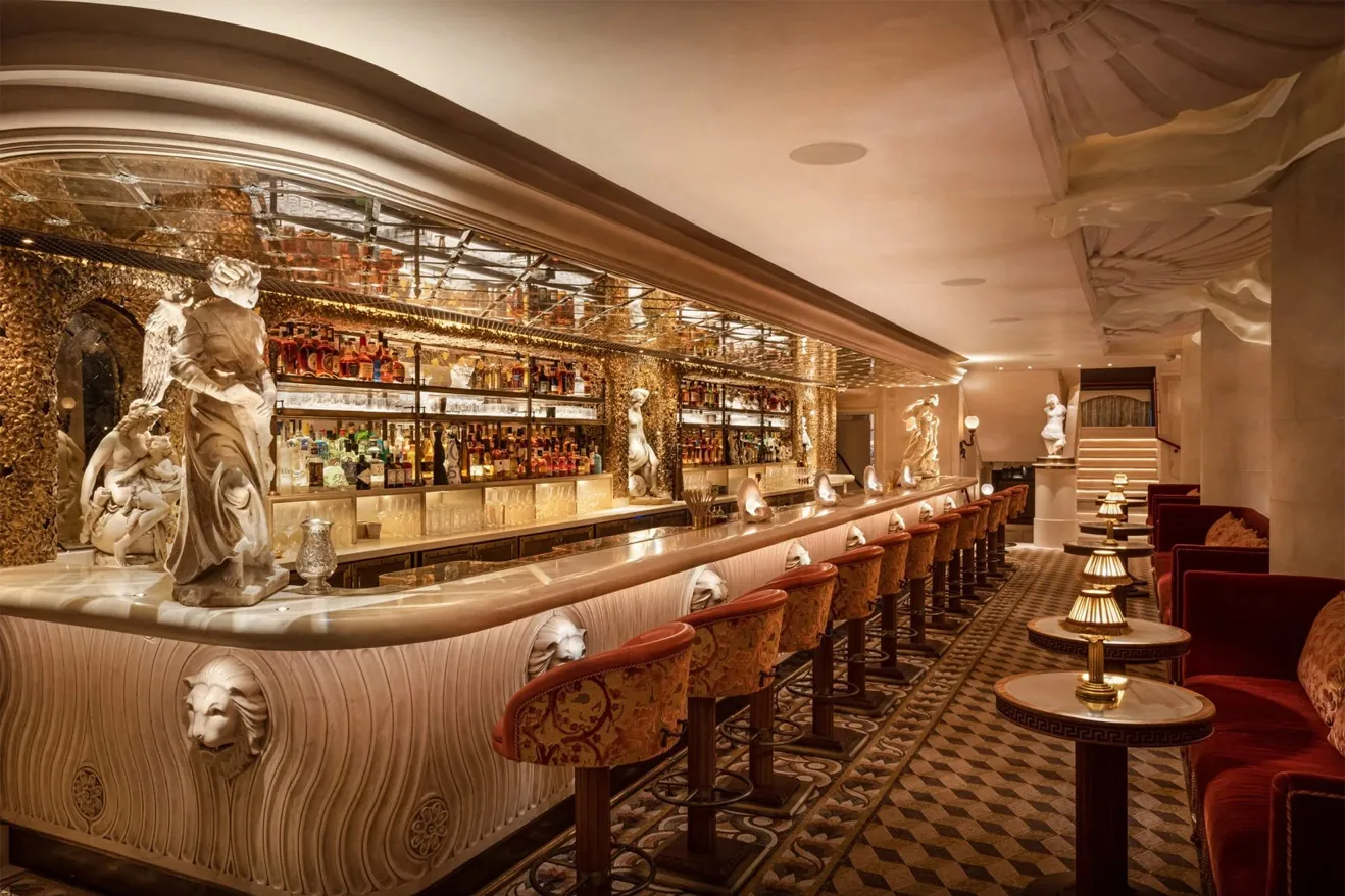 Bacchanalia Mayfair - downstairs lion bar