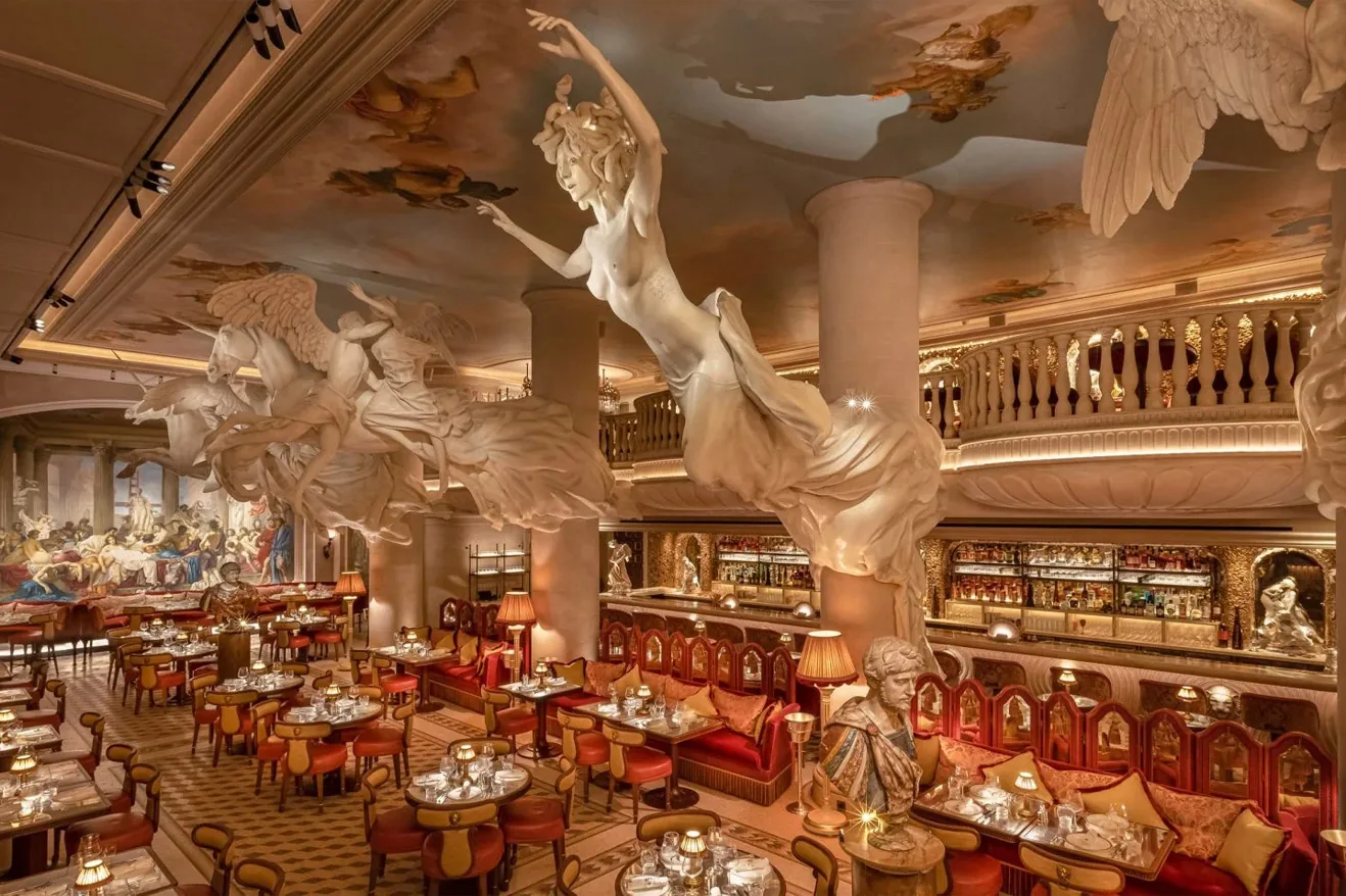 Bacchanalia Mayfair - grand dining room