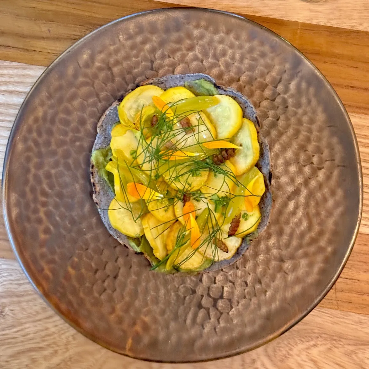 Baldio - squash carpaccio