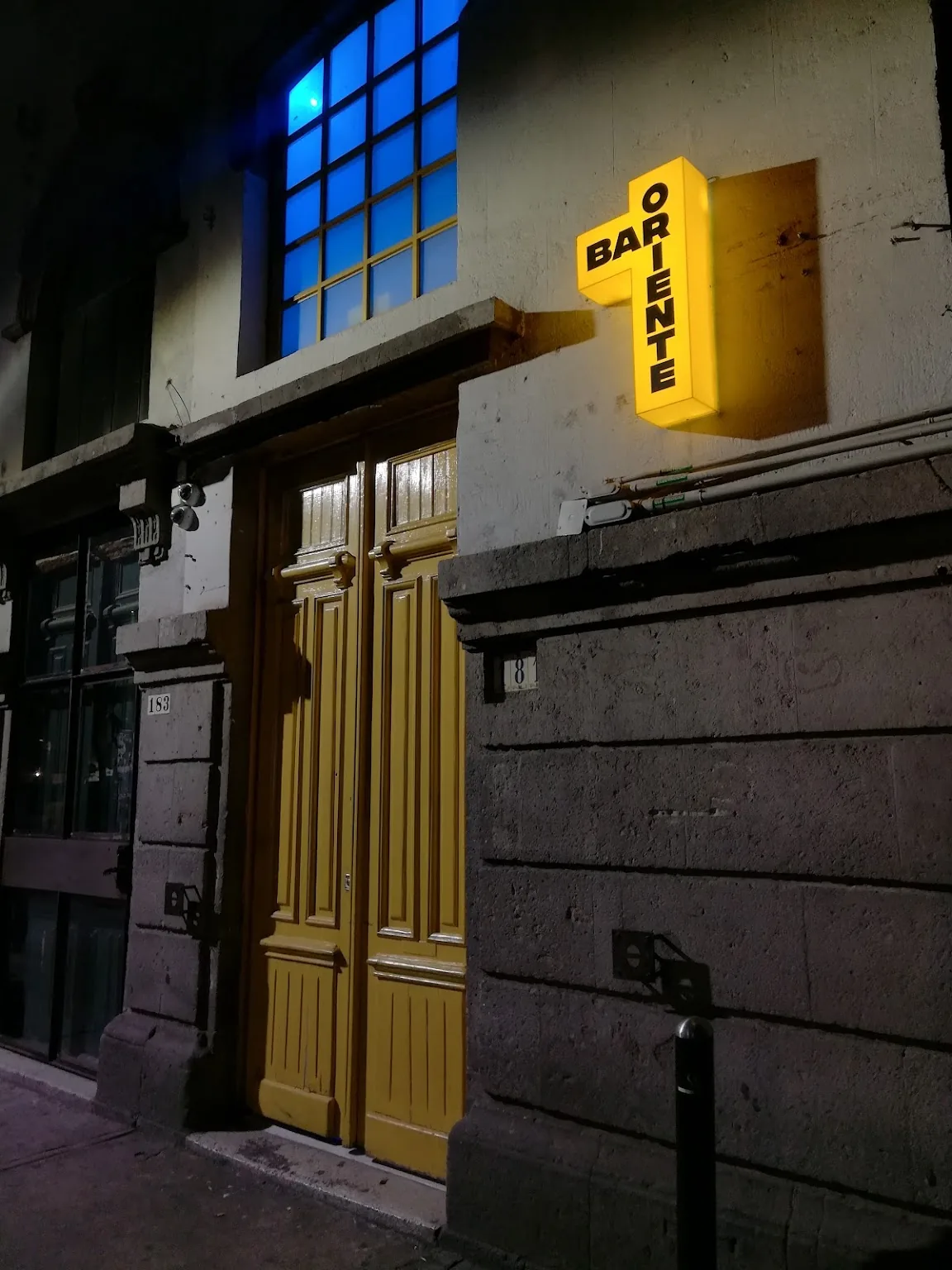 Bar Oriente in Roma Norte, Mexico City
