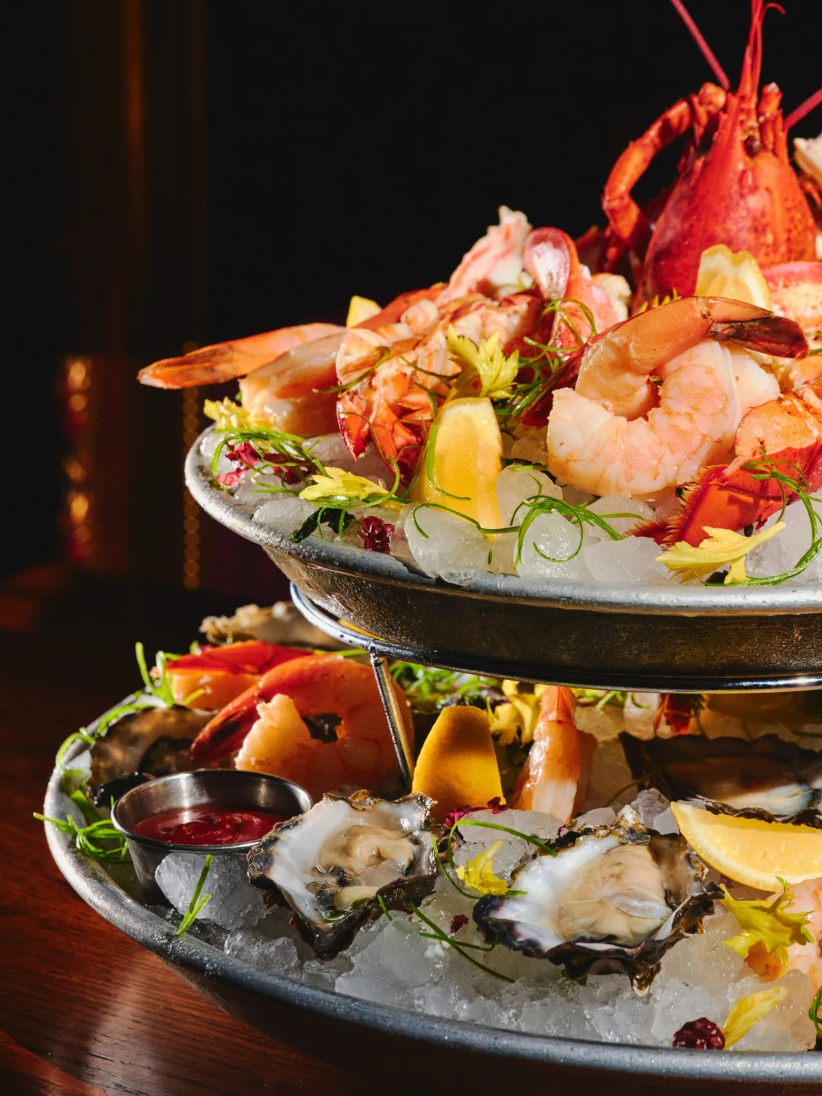 Beauty & Essex at Cosmopolitan - seafood tower