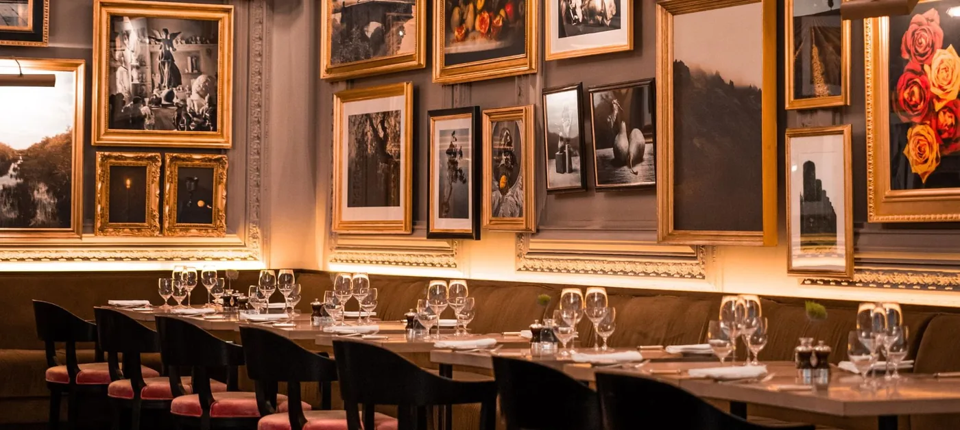 Berners Tavern - banquette detail