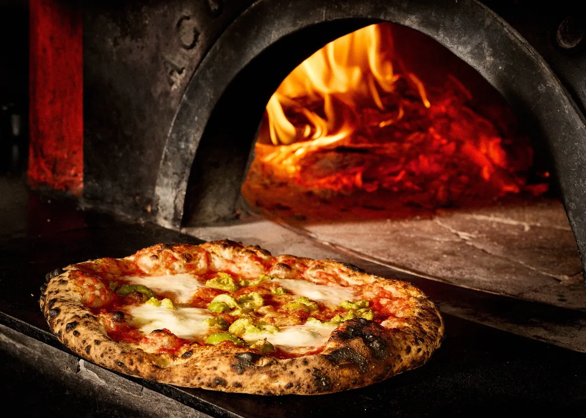 Bestia - wood burning pizza hearth