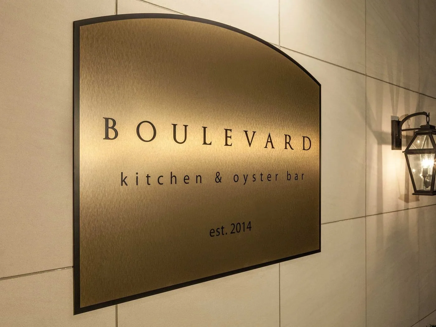 Boulevard - signage