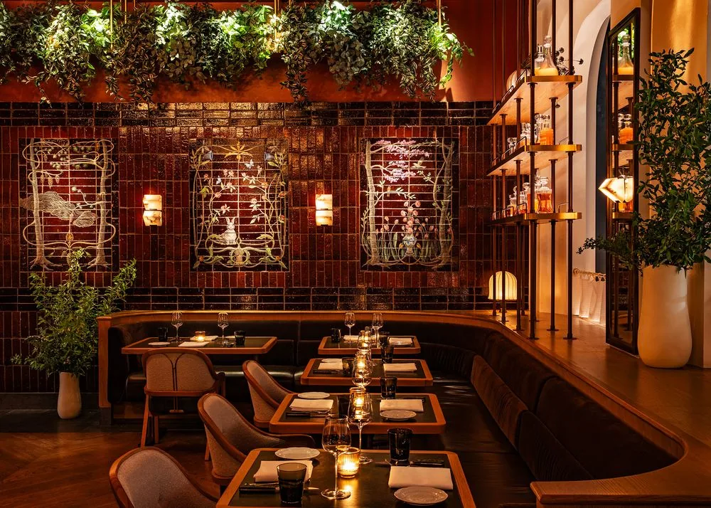 Bourbon Steak by Michael Mina at Essex House - garden room