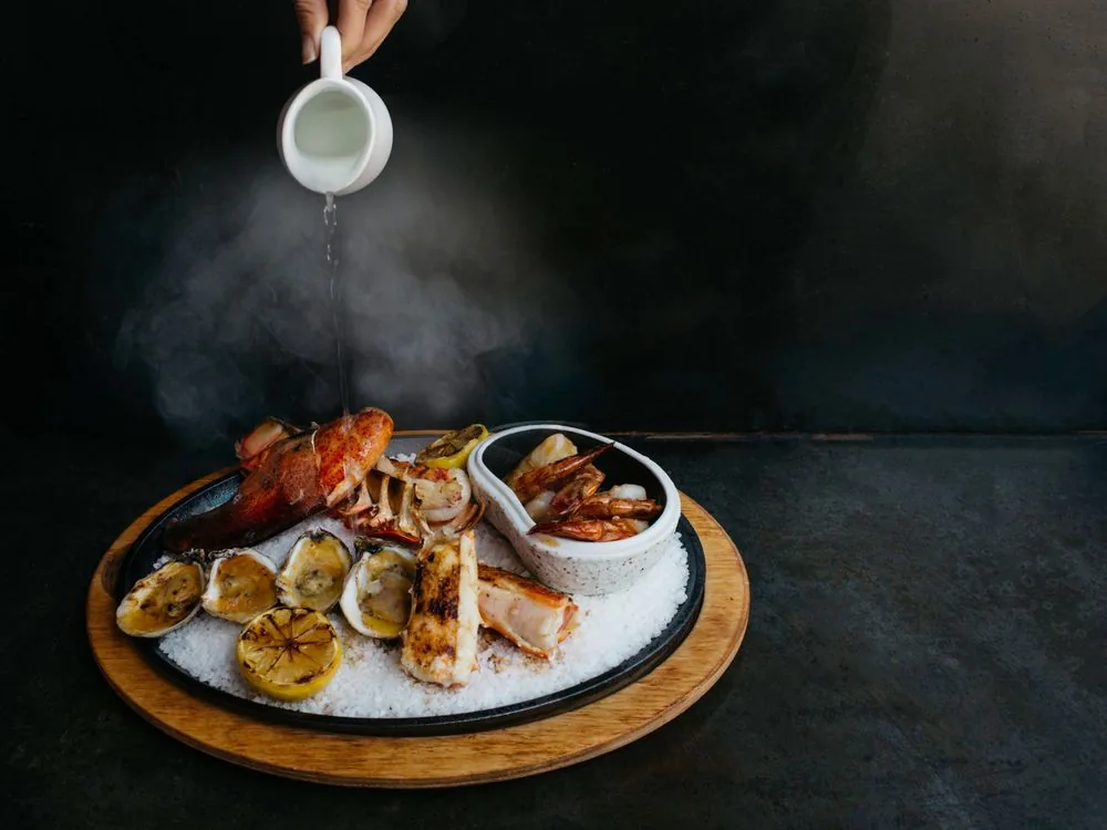 Bourbon Steak by Michael Mina at Fairmont Scottsdale Princess - seafood platter