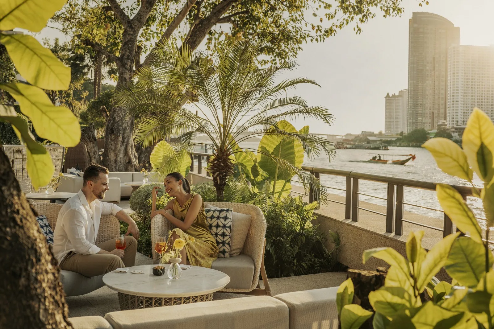 Brasserie Palmier - riverside terrace
