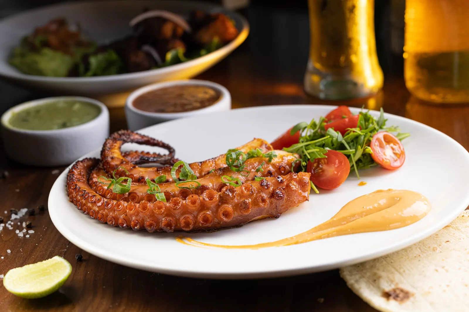 Cabanna Polanco - grilled octopus