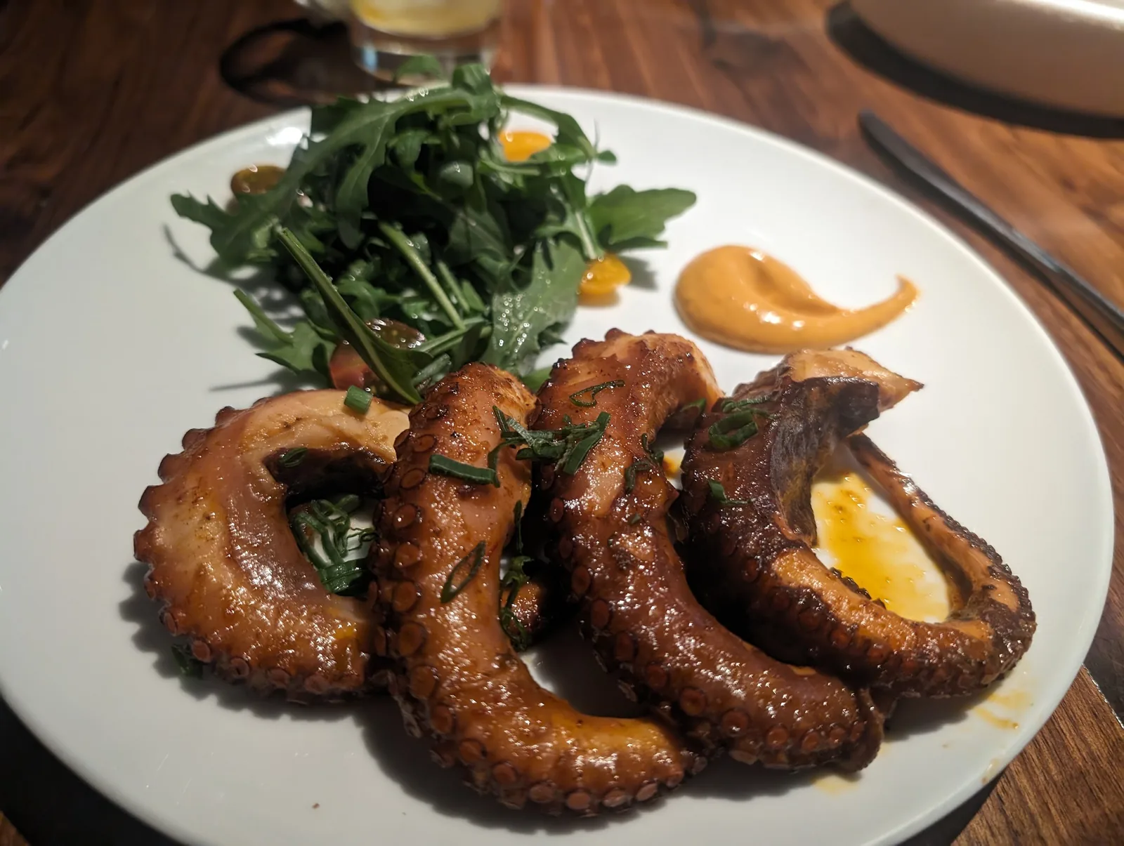 Cabanna Polanco - octopus with arugula