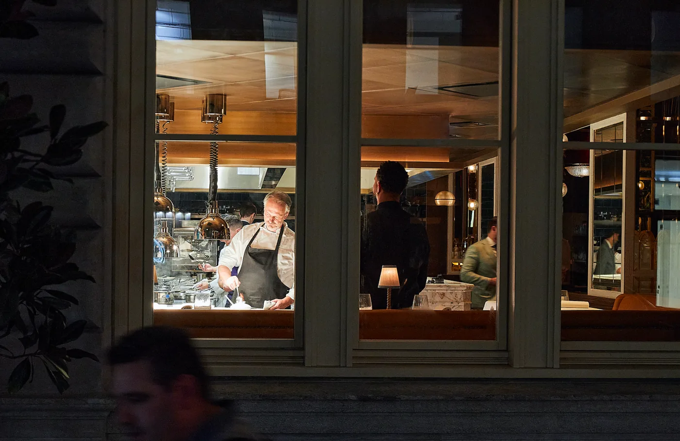 Cafe Carmellini - dining room detail