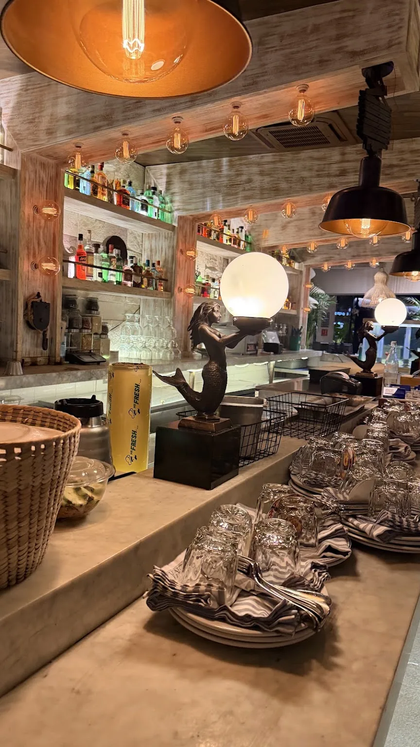 Campomar - Masaryk - interior bar and back shelf display