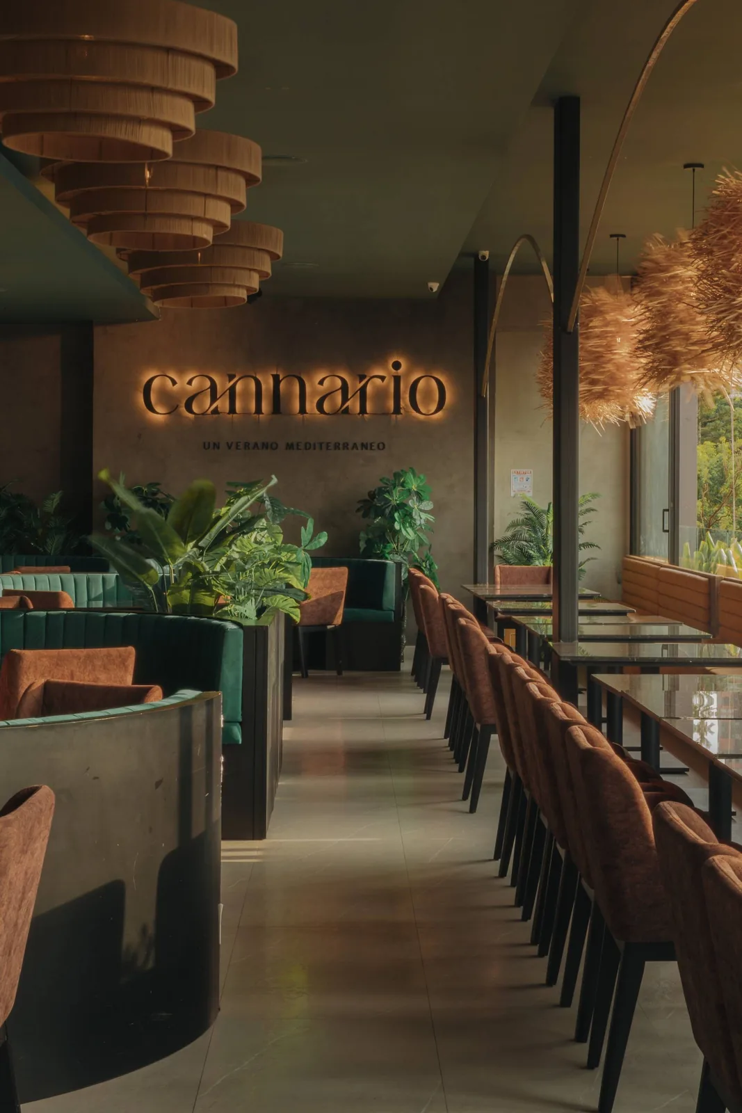 Cannario Rooftop - dining room