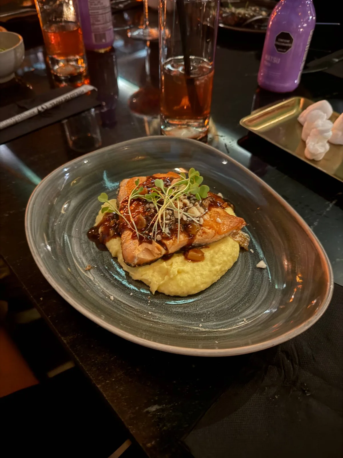 Cannario Rooftop - salmon dish