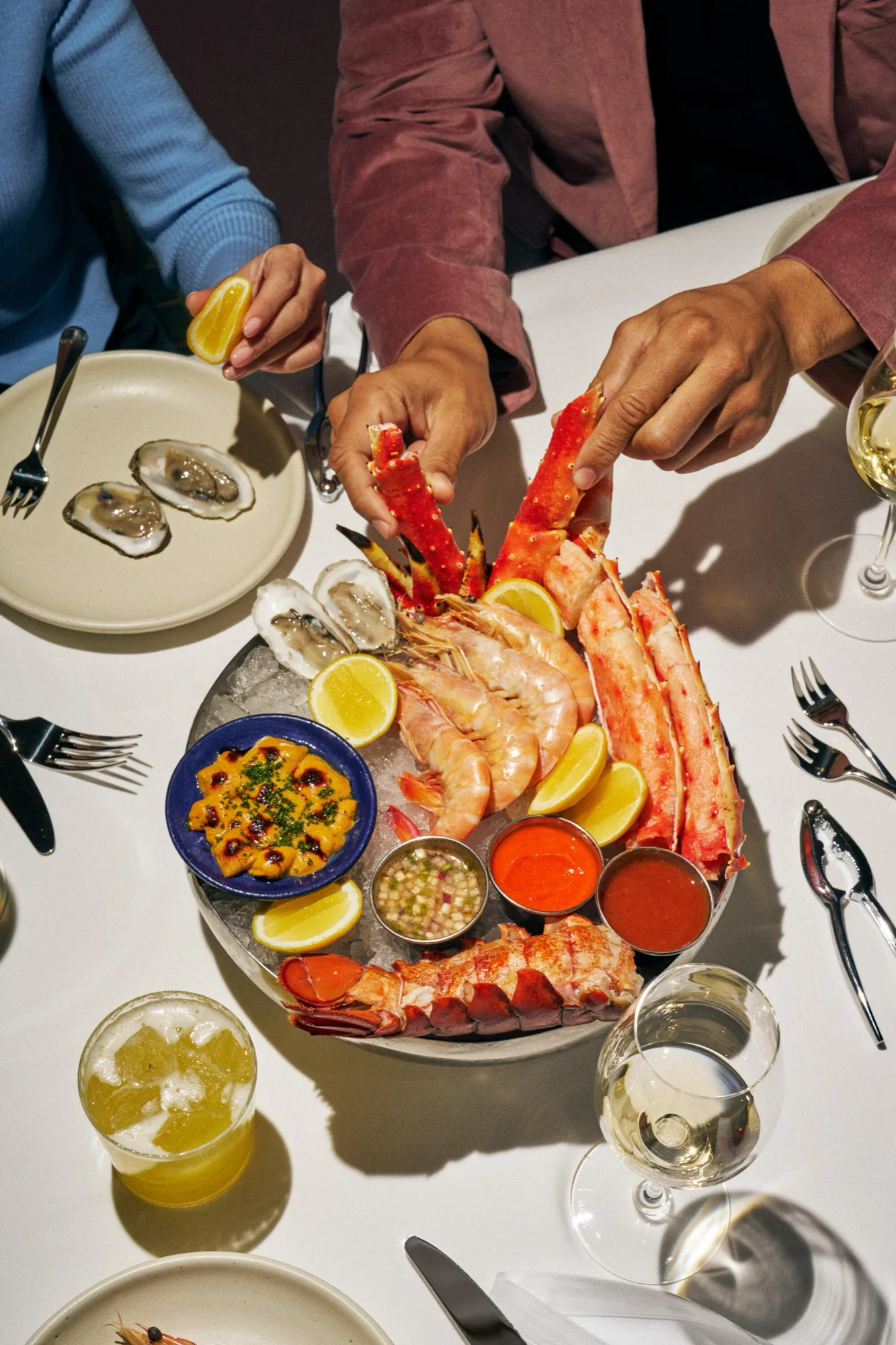 Cantina Contramar at Fontainebleau - seafood tower