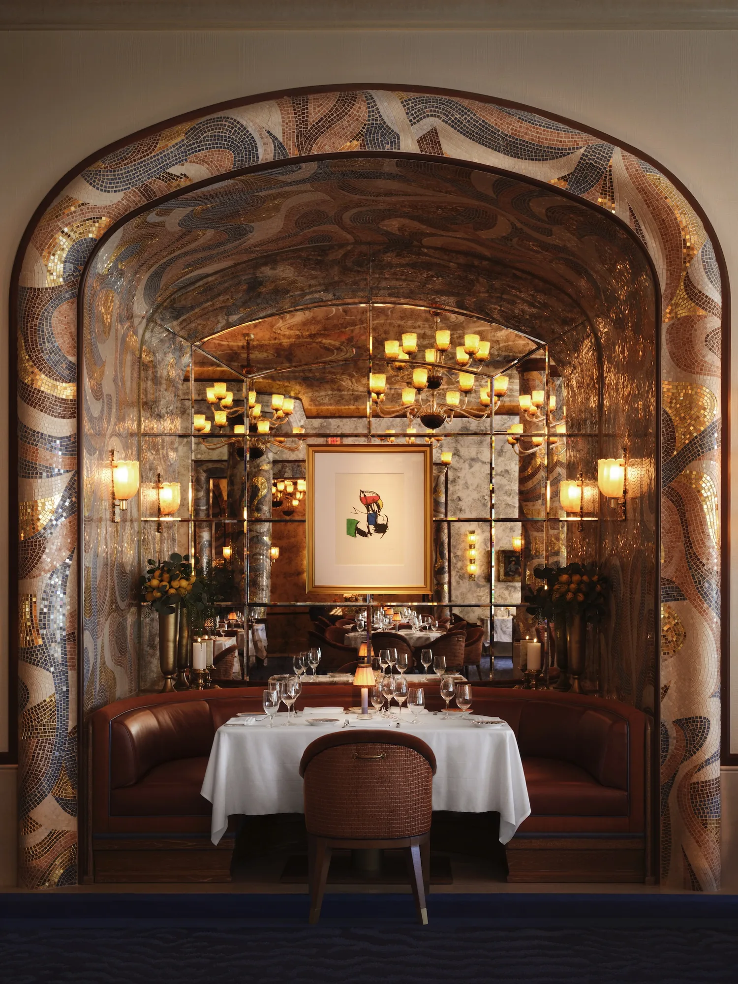 Carbone Riviera at Bellagio - interior vertical