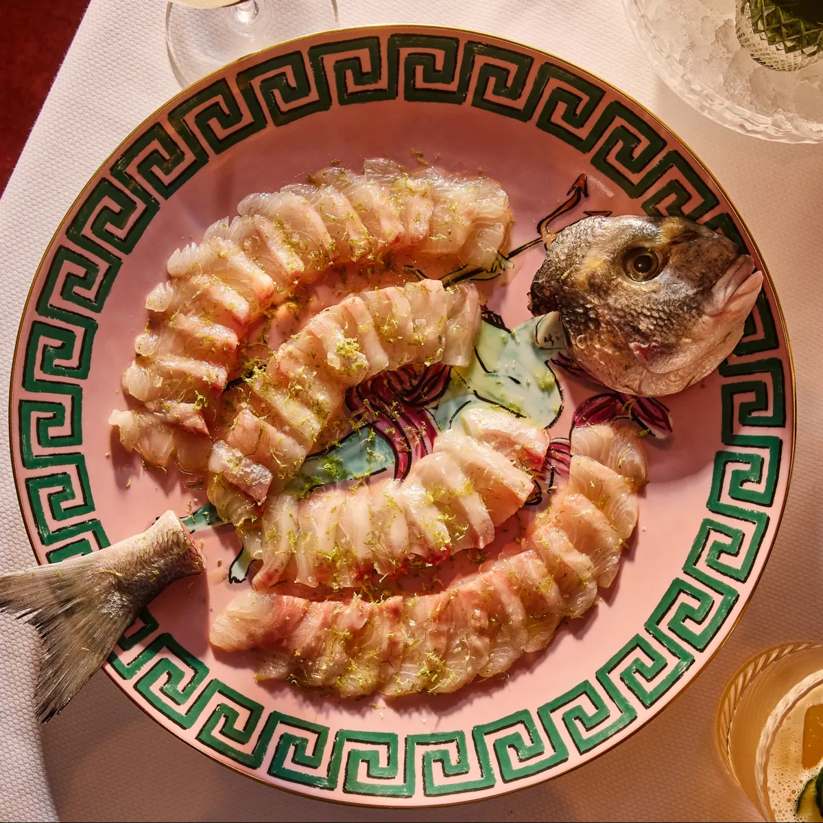 Carbone Riviera at Bellagio - fish crudo
