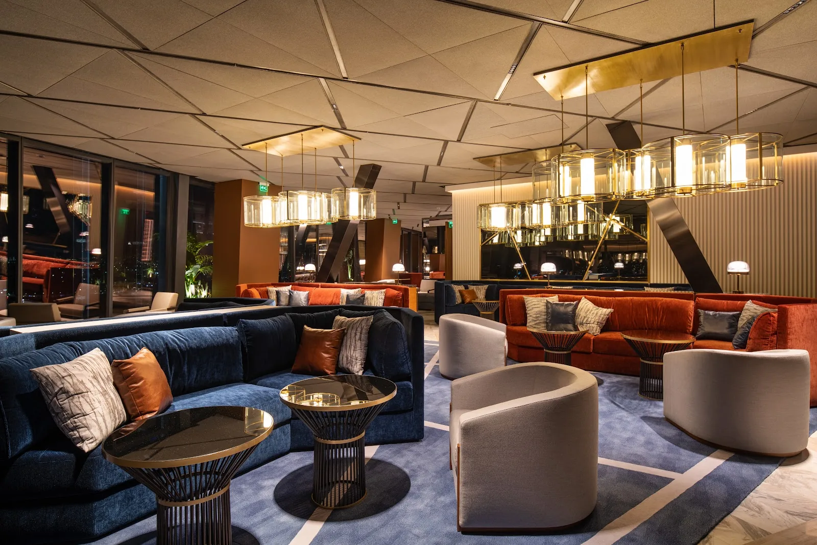 Carlotta Reforma Sky Bar - lounge seating area
