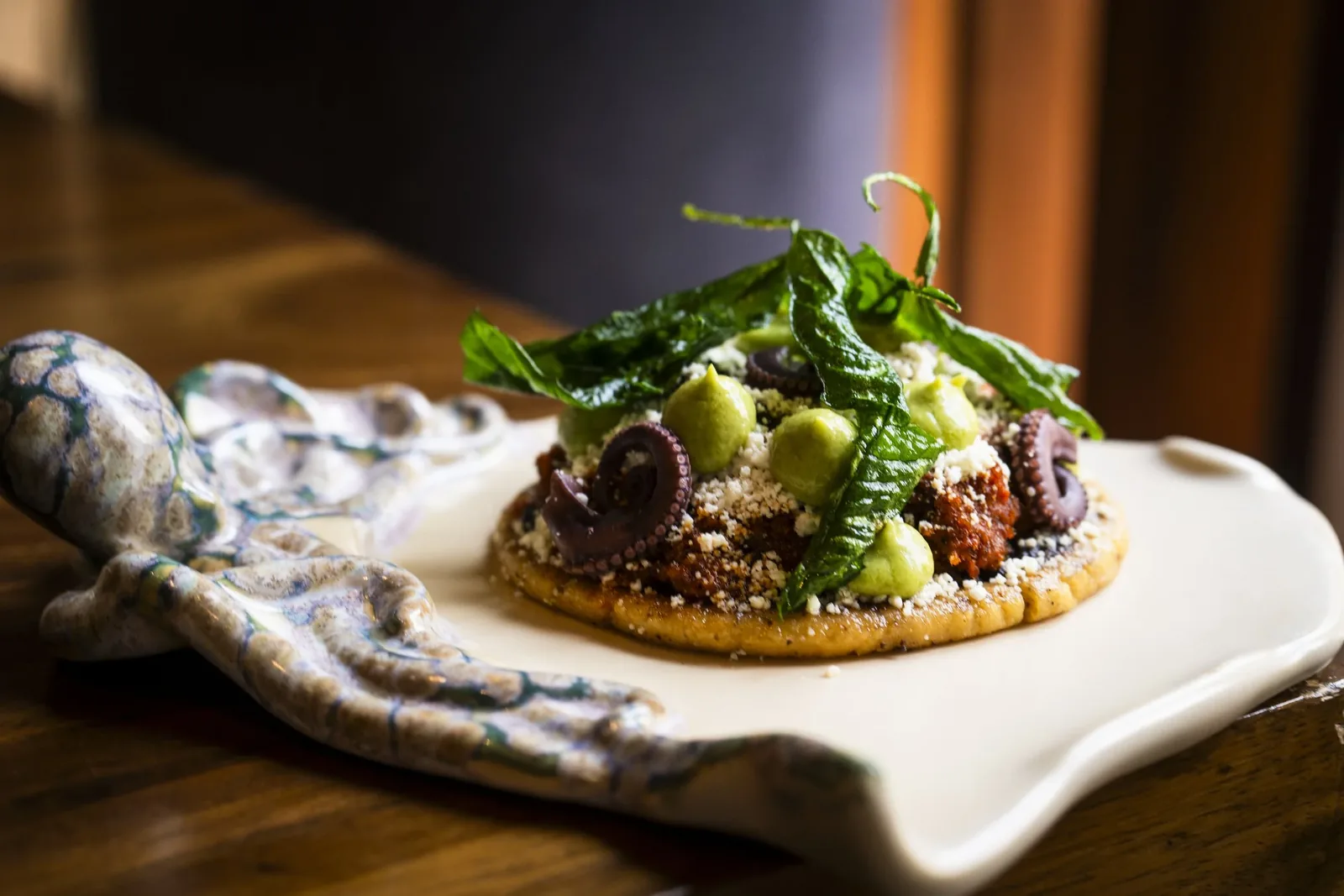 Carmela y Sal - octopus tostada