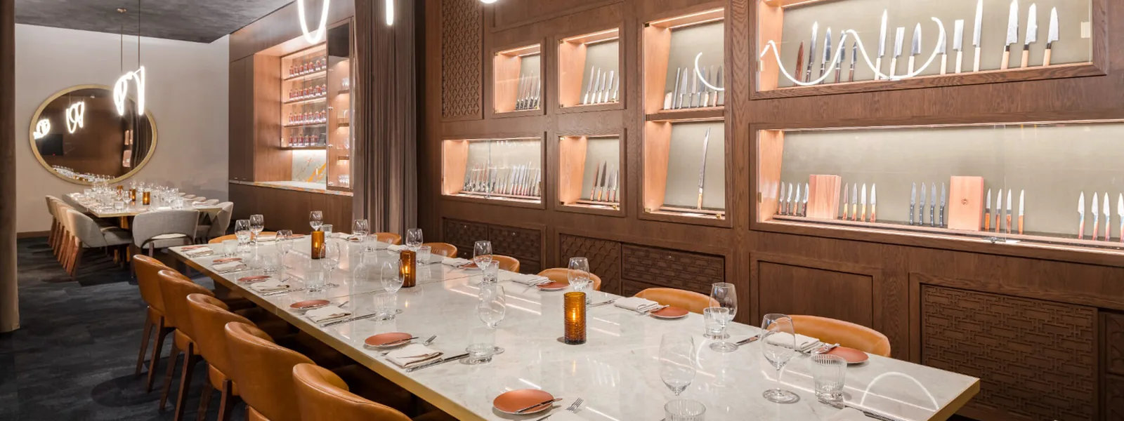 Carversteak at Resorts World - private dining rooms