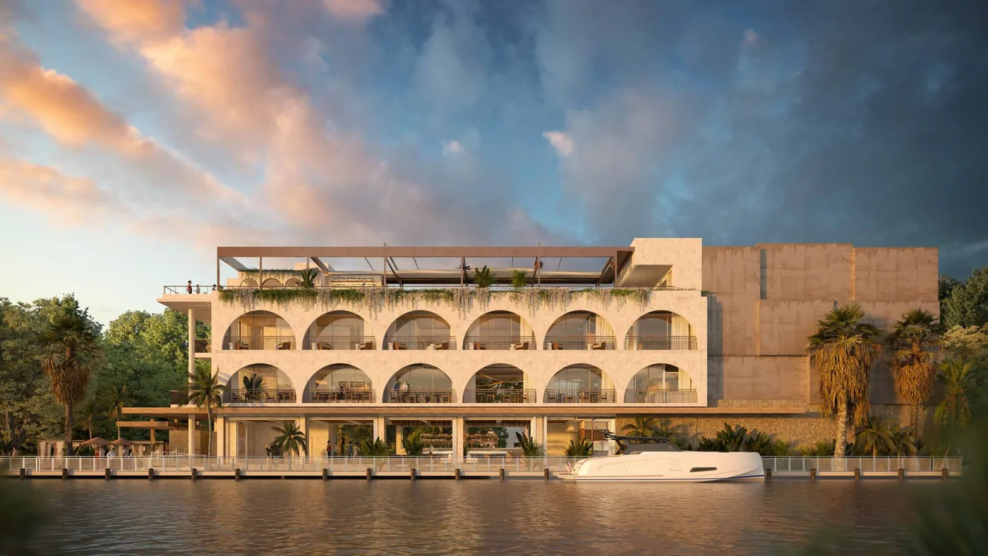 Casa Neos - waterfront building