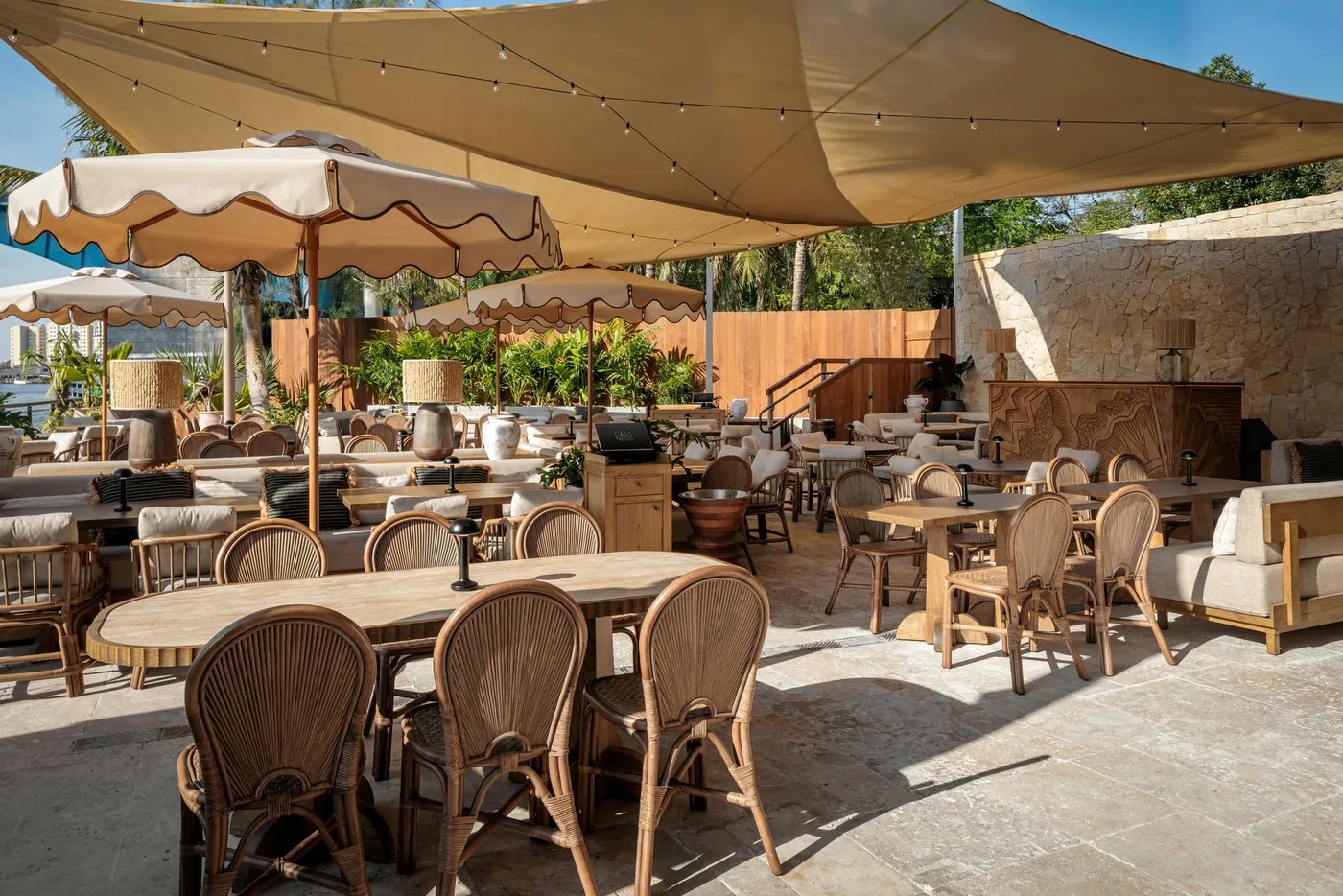 Casa Neos - riverside terrace