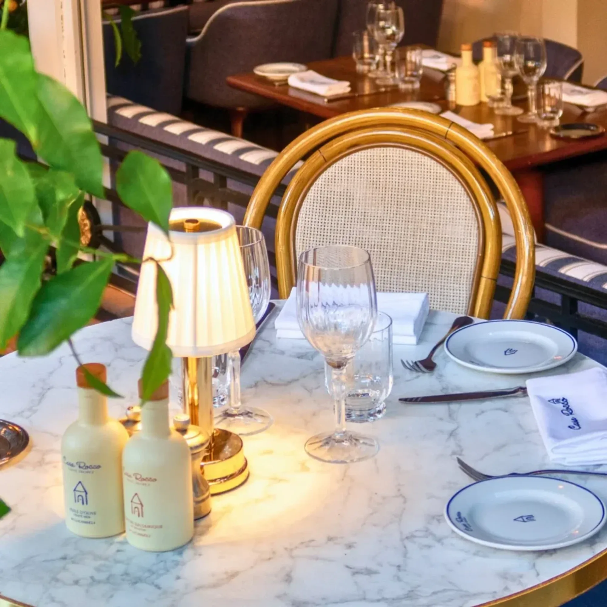 Casa Rocco - marble table setting