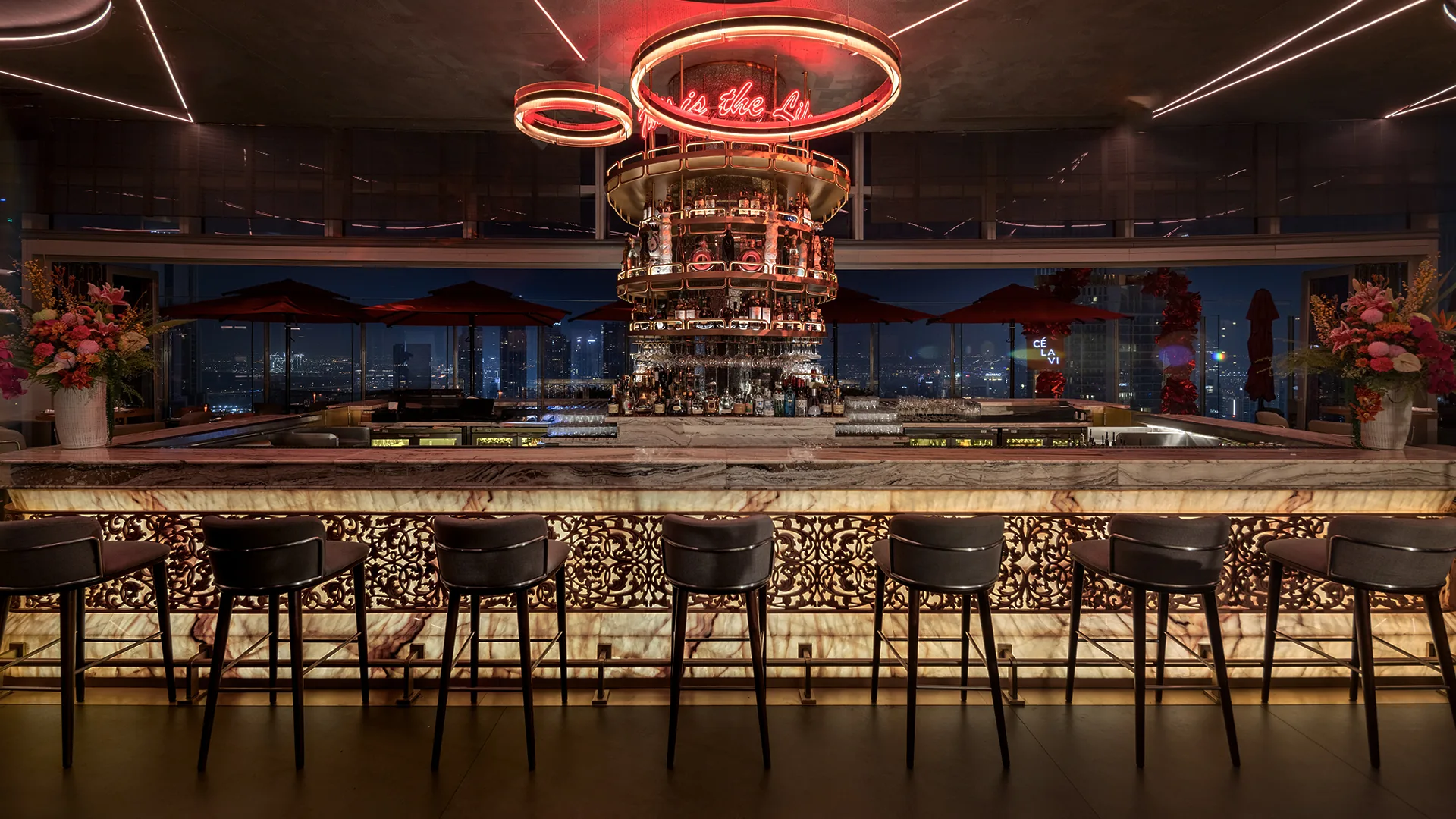 Cé La Vi - gallery skybar interior 1920x1080