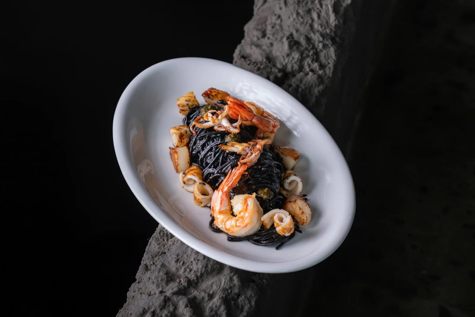 Cee's Eatery - squid ink pasta