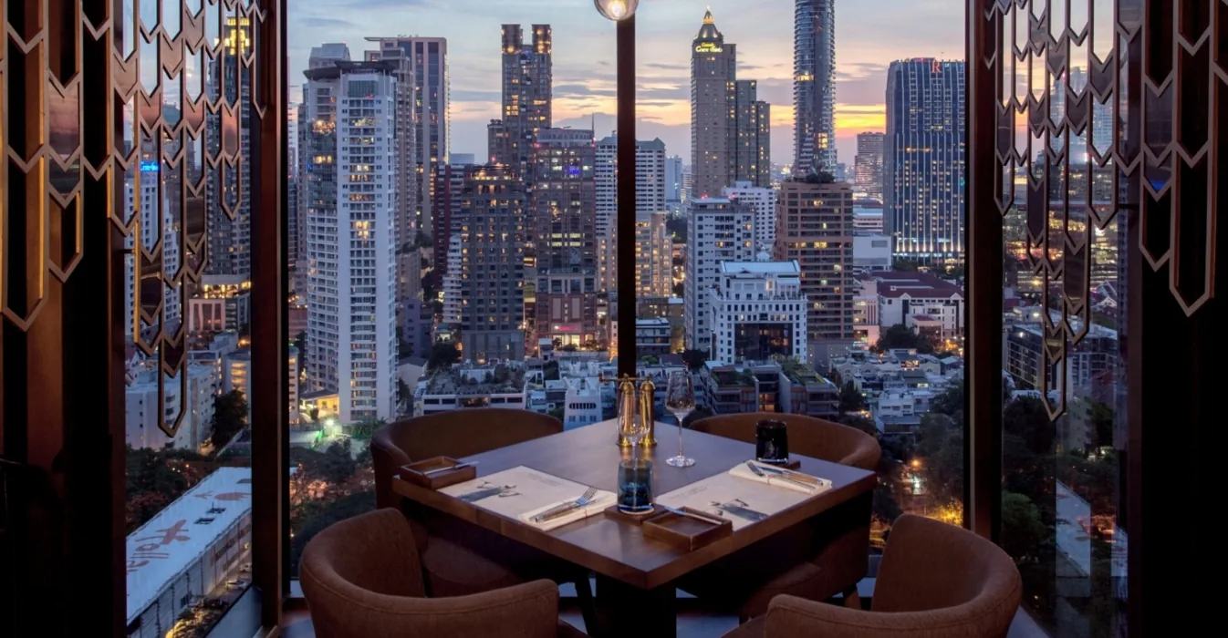 Char Rooftop Bar - restaurant dining sunset view