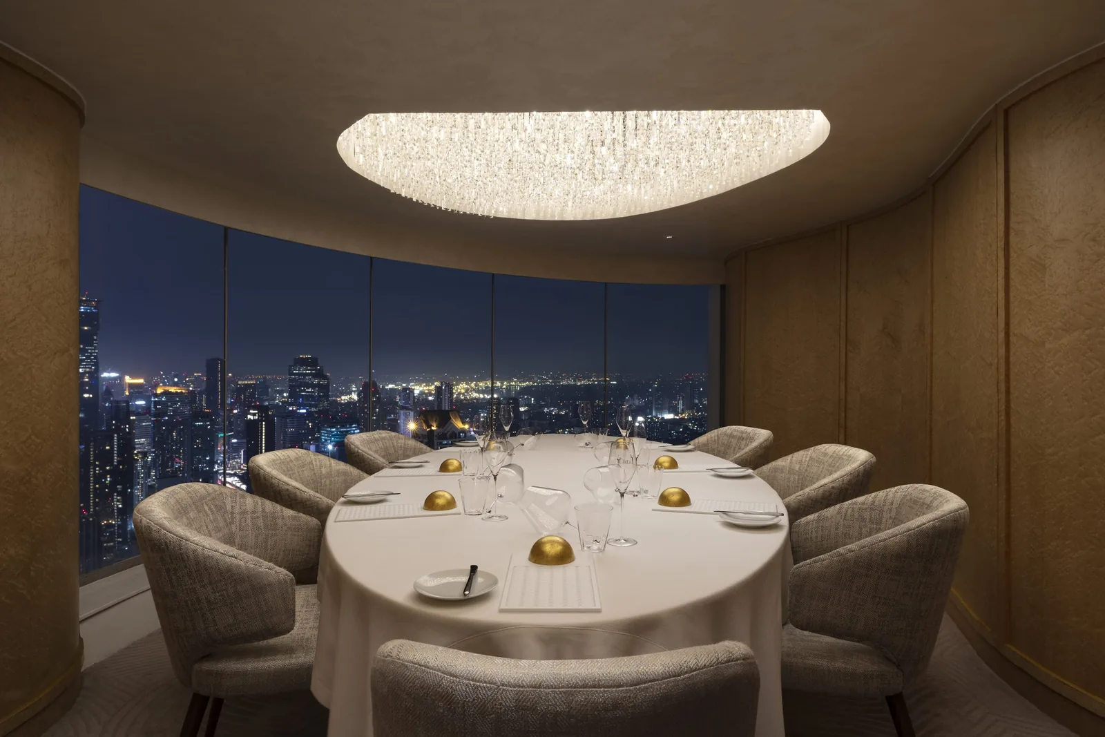 Chef's Table - private dining nook night