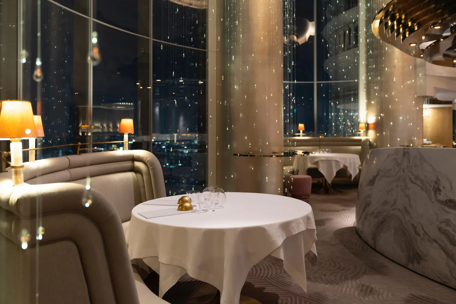 Chef's Table - intimate dining corner