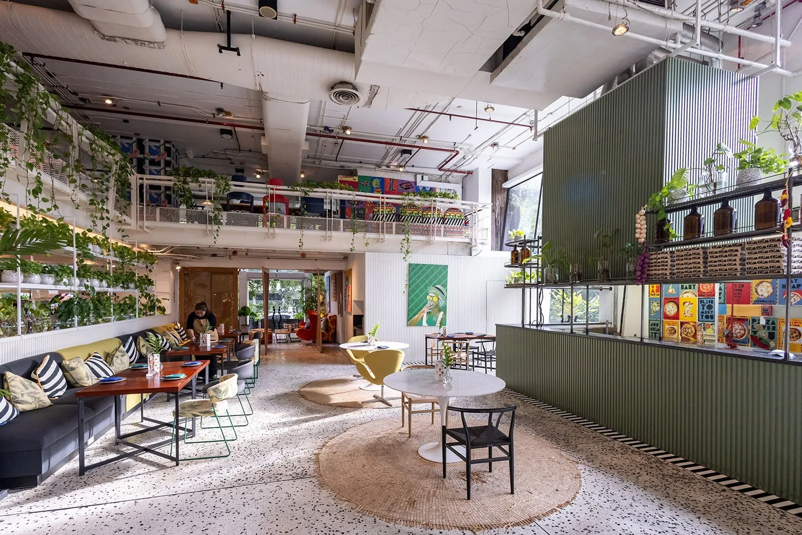 Chim Chim - plant filled atrium
