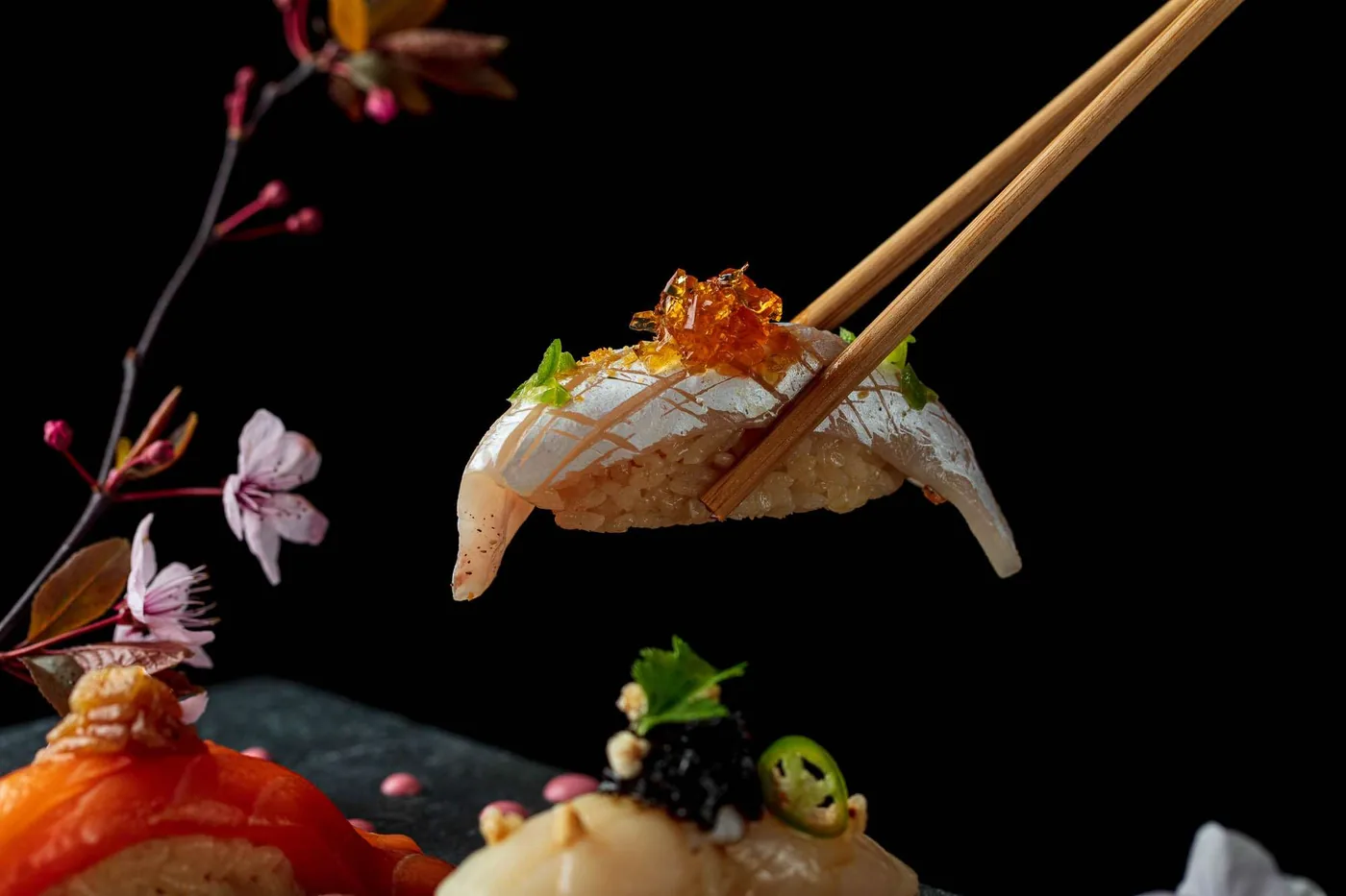 Chotto Matte Soho - signature dish nigiri
